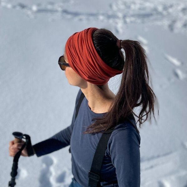 Liebe Deinen Planeten Multi Loop vegane Naturfaser in 3 Größen, viele Farben für Damen und Herren, Multifunktions Schlau...