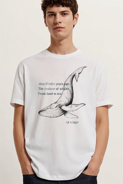 Kultgut Artdesign - Biofair - Light Oversize Shirt / Life is bigger