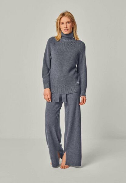 YOU LOOK PERFECT Merino Loungewear Set „Strickpullover Eve & Strickhose Bailey"