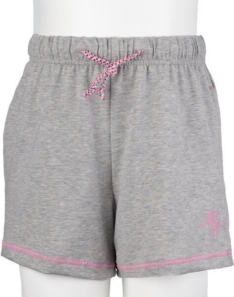 Haasis Bodywear Mädchen Short kurz mit Seitentaschen und Motivdruck, Single Jersey mit Elasthan, reine Bio Baumwolle, GO...