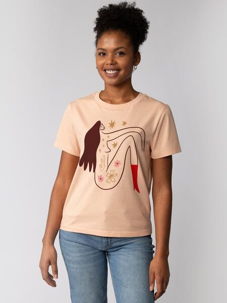 watapparel T-Shirt Frauen Love and flex