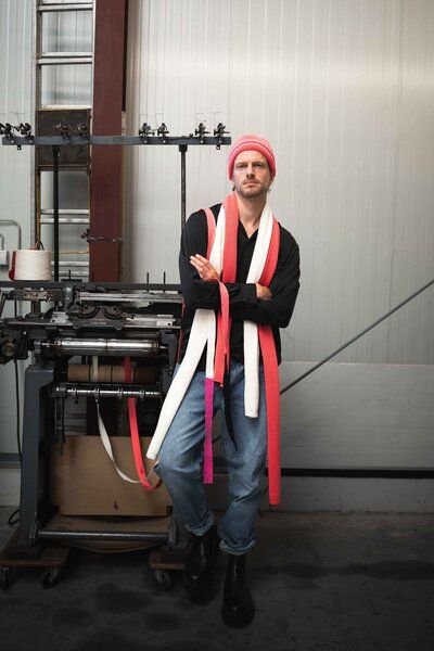 Grote Strick Leichter Schal LIEBESGRUND Bio-Baumwolle (kbA) GOTS