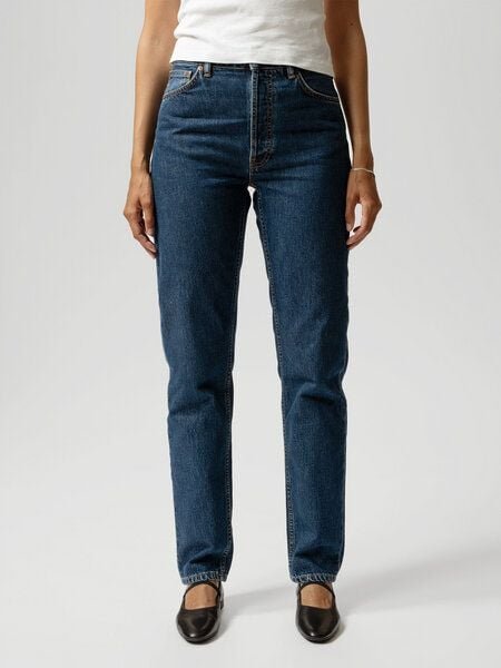 Nudie Jeans Highwaist Jeans - Breezy Britt - aus Bio-Baumwolle