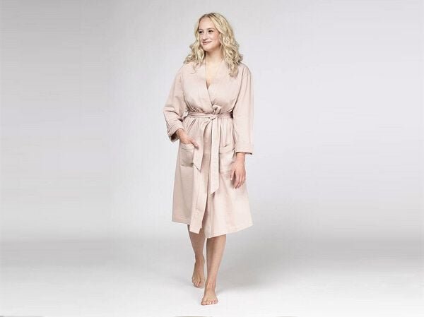 Yumeko Bademantel Jersey Damen/Herren aus Bio-Baumwolle