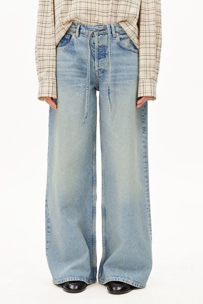 ARMEDANGELS ASTRAEAAS Damen Wide Jeans Bio-Baumwoll Mix