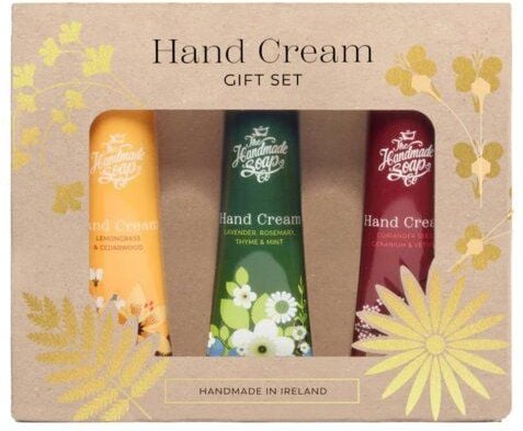 The Handmade Soap Company Hand Cream Gift Set 3x30g