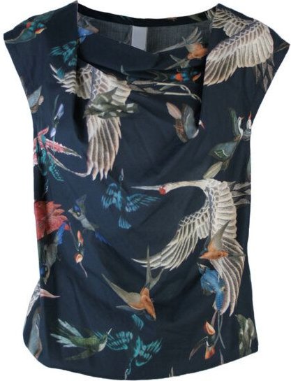 FORMAT LIZZ Kurzarmbluse