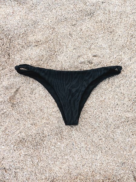 Zeachild Geknüpfte Bikinihose zebra-meliert - recycelte Fischnetze