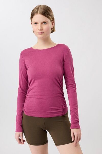 Mandala Side Ruffled Longsleeve