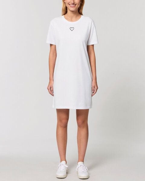 Human Family Kurzärmeliges Bio Damen T-Shirt-Kleid "Streetlove"