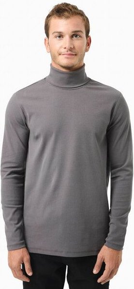 ORGANICATION Rollkragenpullover aus Bio-Baumwolle