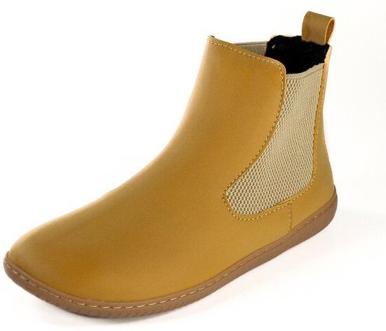 Fairticken Gefütterte vegane Barefoot Chelsea Boots ABELA