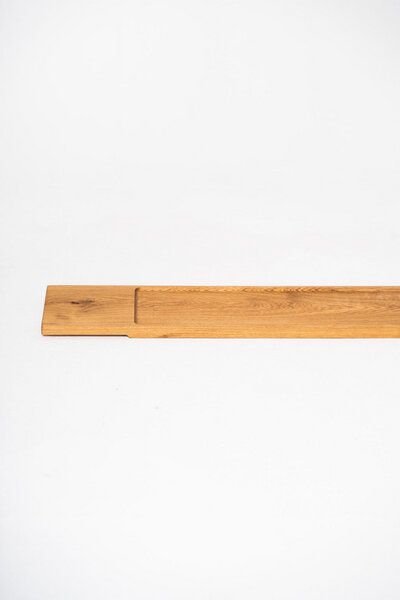 kleiderleiter_de Badewannenablage EBBA aus Holz (Eiche) in verschiedenen Längen