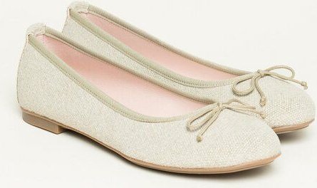 Gottstein Ballerina Linen aus GRS zertifizierter Leinen für Damen - bequeme & rutschfeste Ballerinas