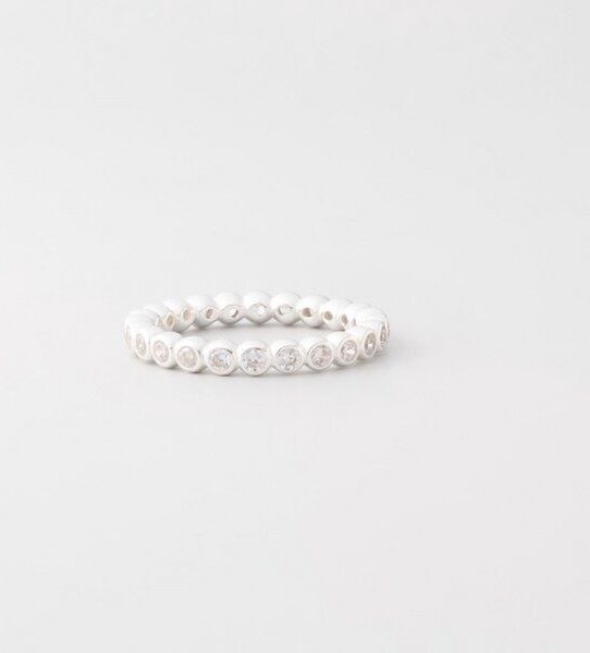 fejn jewelry Ring 'sparkle eternity' - Bandring mit Zirkonia Steinen