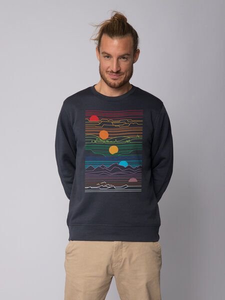 watapparel Sweatshirt Unisex Sun And Moon