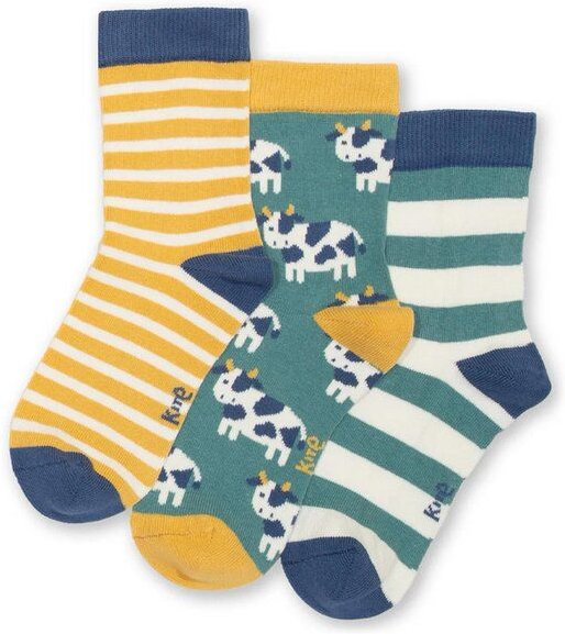 Kite Clothing Bunte Socken 3er-Pack aus Bio-Baumwolle