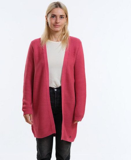 GARY MASH Long-Cardigan Alamo aus Biobaumwolle