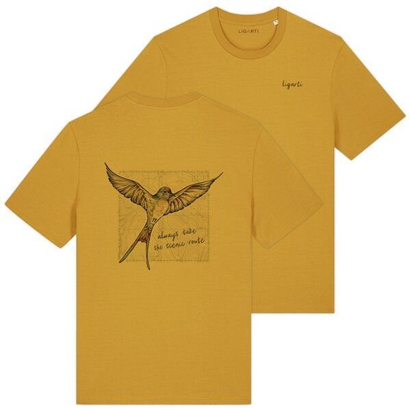 T-Shirt – Kamillenschwalbe – LIGARTI Tiermanufaktur