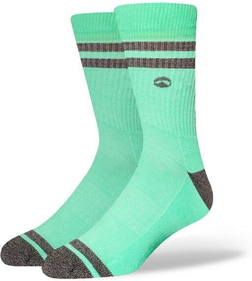SOXN REVERSE / Tennissocken mit Streifen / 98 % Bio-Baumwolle