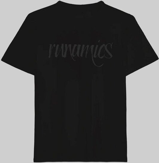 runamics Calligraphy T-Shirt, regenerative Baumwolle, unisex
