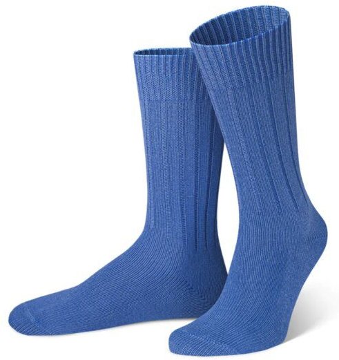 von Jungfeld Blaue Wintersocken - Damen/Herren