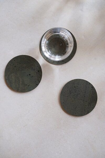 Clarissakork 6er Set Glasuntersetzer aus Kork