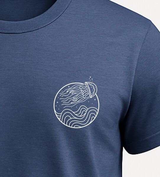 vis wear Jelly of the Waves – Organic T-Shirt