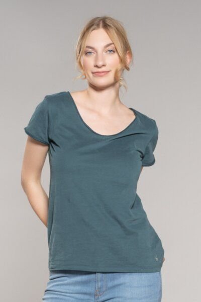 Feuervogl fv-Ama:lia | T-Shirt | V-Neck | Open hem