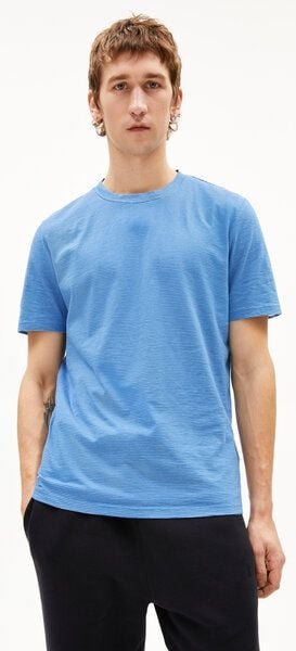 Thumbnail - ARMEDANGELS JAAMES STRUCTURE NEW - Herren T-Shirt aus Bio-Baumwolle