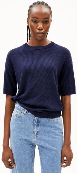 ARMEDANGELS LIZAA LINO Damen Strickshirt aus Leinen-Mix