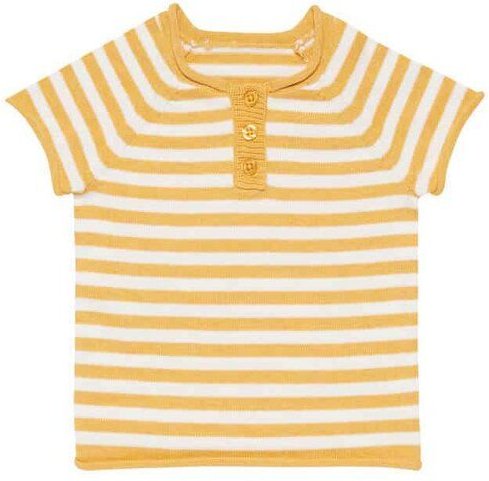 sense-organics Baby Strick Shirt * Rene gelb; navy * GOTS zertifiziert Sense Organics