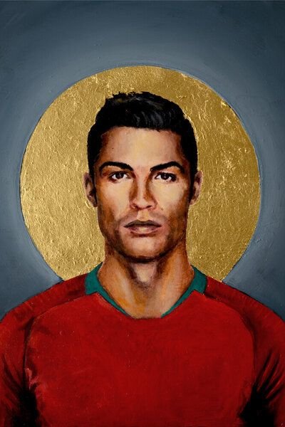 Photocircle Poster / Leinwandbild - Christiano Ronaldo
