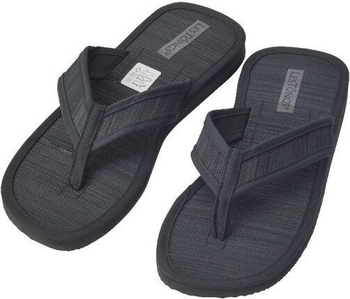 Les Tôngs Juncus-V Natur - Offene & vegane Zimtsandalen mit Zimtsohle Flip Flops