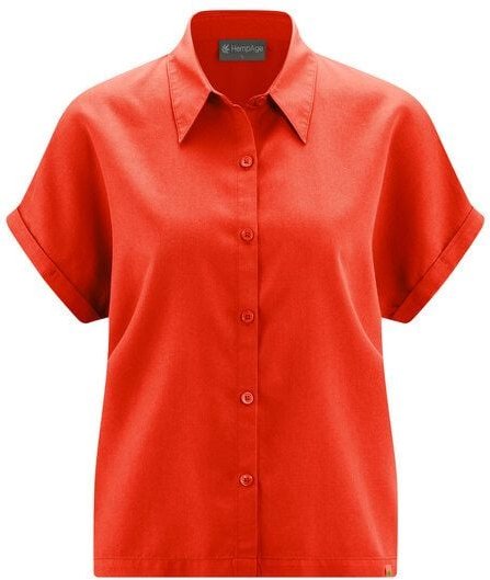 HempAge Damen Lyocell Bluse (auf Hanf Basis) Normal Fit