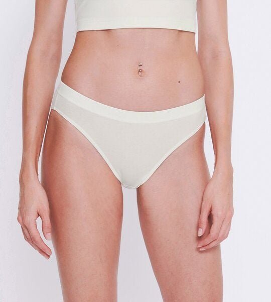 Sloggi 2x GO CASUAL Slip mit hohem Beinausschnitt Bio-Baumwolle
