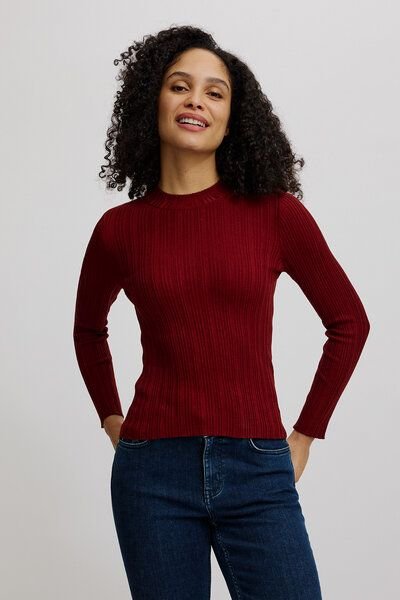 TRANQUILLO Seidiges EcoVero-Shirt (W25C110)