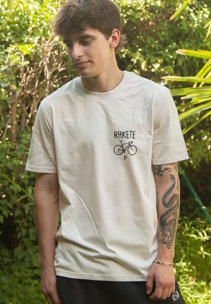 päfjes Gepard die Rakete Fahrrad Gravel - Unisex Männer Bio T-Shirt