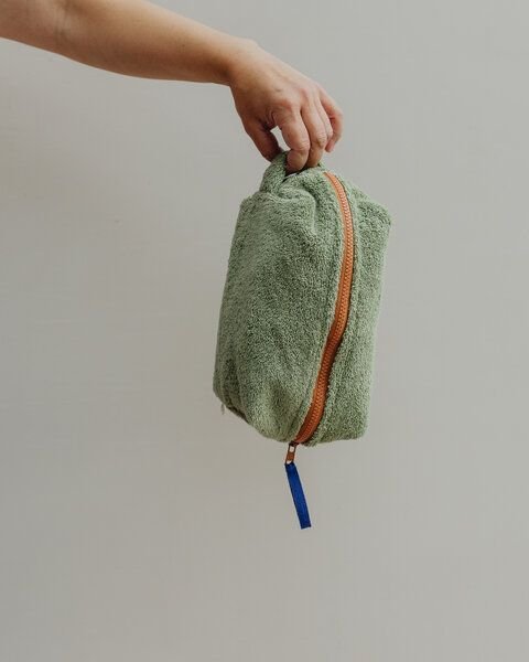 studio bumbuli Terry Pouch - Waschtasche aus Biobaumwolle