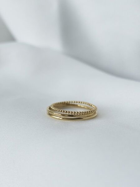 ST'ATOUR ALEXIA I – Set aus 3 Stapelringen