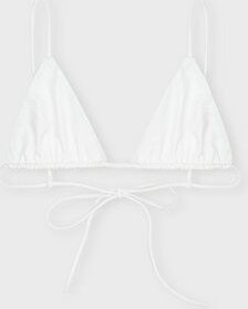 The Slow Label Bikini Top zum Schnüren aus ECONYL®