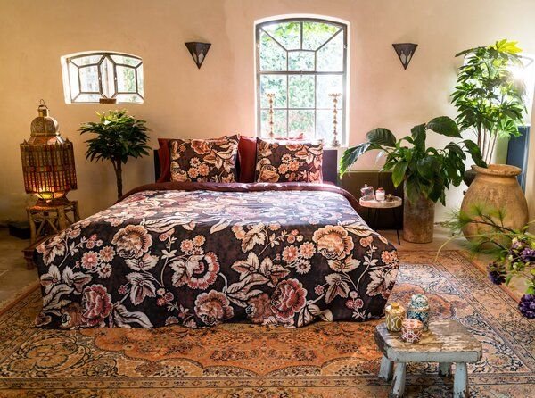 Kayori Reza - Bettwäsche - Baumwolle satin - Rot