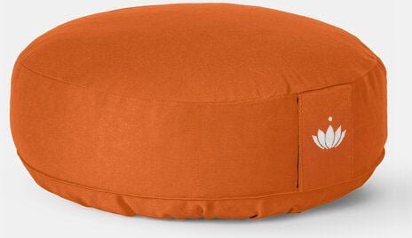 Lotuscrafts Meditationskissen Extra Niedrig - Sitzhöhe 10cm - GOTS Zertifiziert