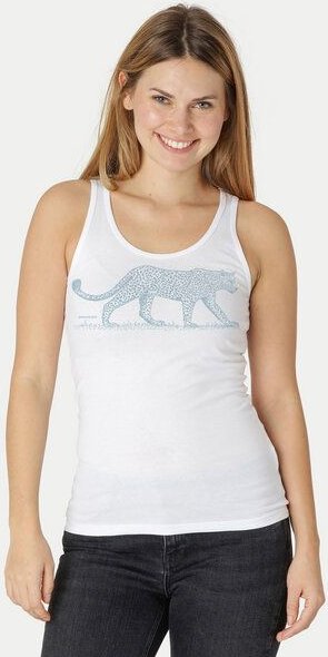 Peaces.bio - handbedruckte Biomode Bio-Damen-Tank Top Leopard
