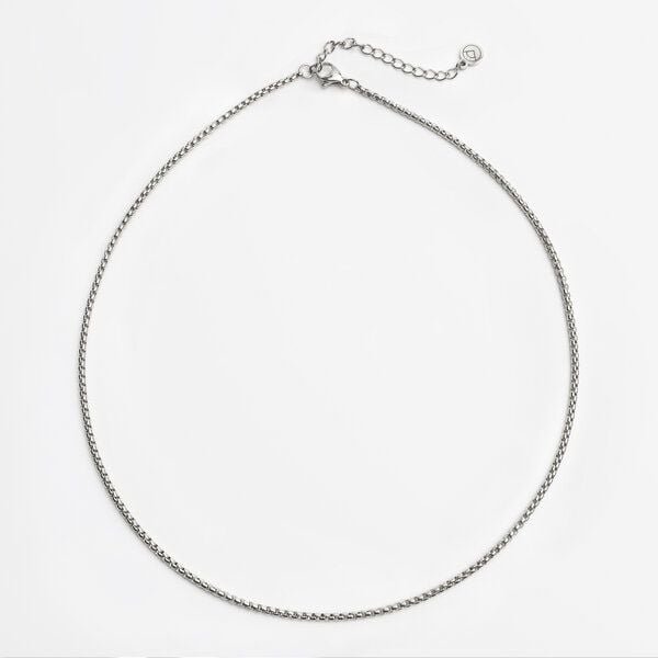 ALEXASCHA Dünne Schlangenkette aus Edelstahl | Mix & Match Halskette | Silber, Gold, Roségold