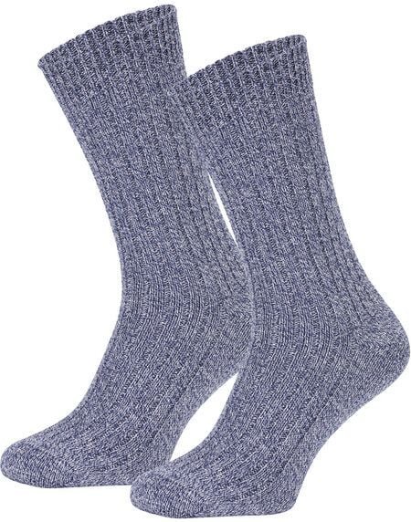 Thumbnail - Opi and Max 3 oder 12 Paar Norweger Rillen Socken – GOTS-zertifizierte Baumwollsocken, 90% Bio-Baumwolle, Unisex für Män...