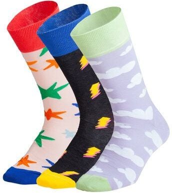 DillySocks Socken „Sky Sparks (3er Box)“