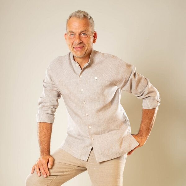 nahtur-design Leinenhemd Raglan "slim fit"