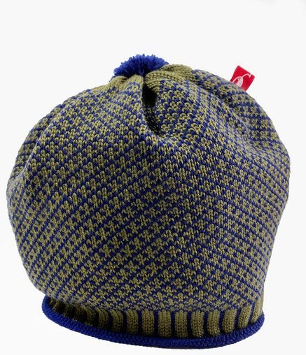 vincente Mütze mit kleinem Karomuster