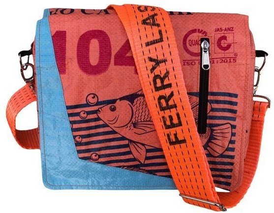 Beadbags Umhängetasche aus recyceltem Reissack Ri81TJ